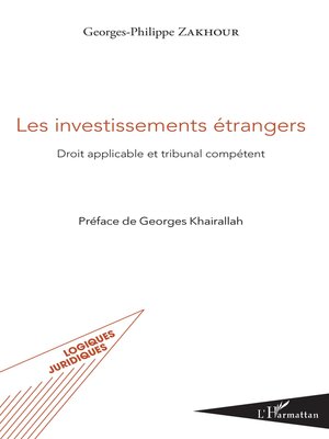 cover image of Les investissements étrangers